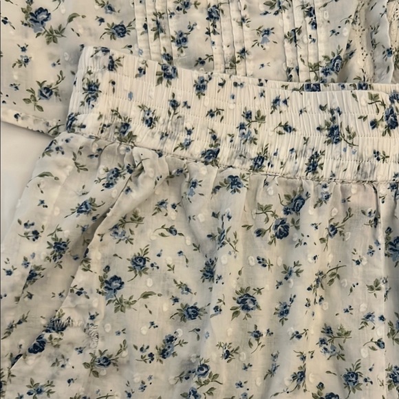 Rachel Ashwell UK 100% Cotton Short Set in Blue & White - Picture 8 of 13